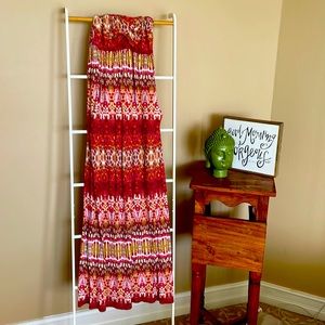 Garnet Hill convertible strapless maxi dress